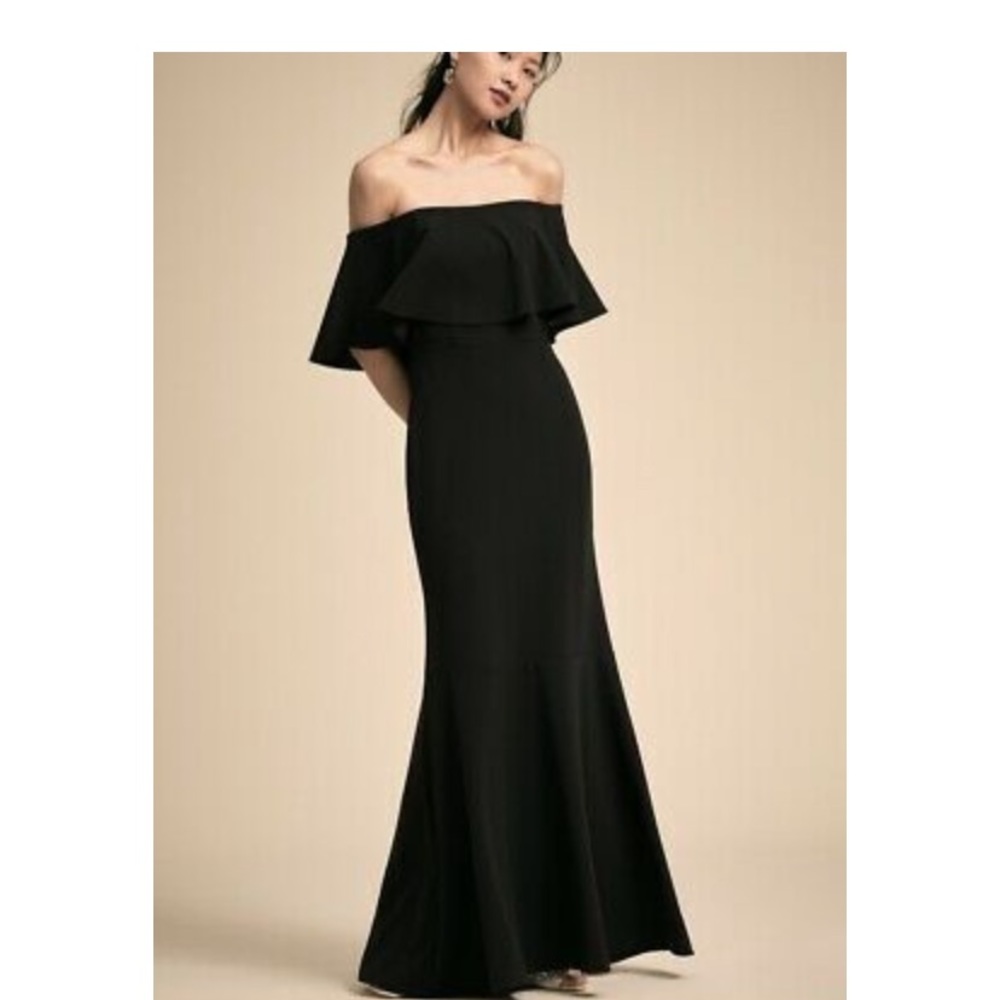 BHLDN Flowy Off the Shoulder Dress